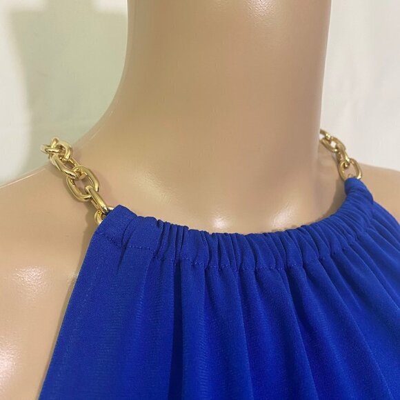Michael Kors Chain-Neck Jersey Halter Top XS NWOT - Picture 6 of 12